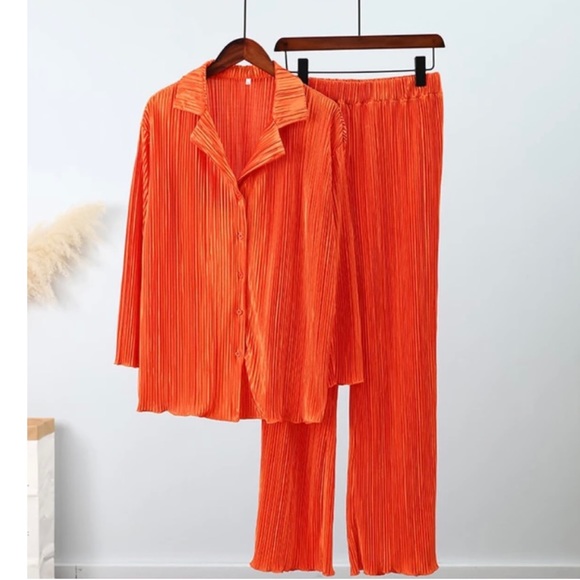 NWOT pleated set - Picture 3 of 3